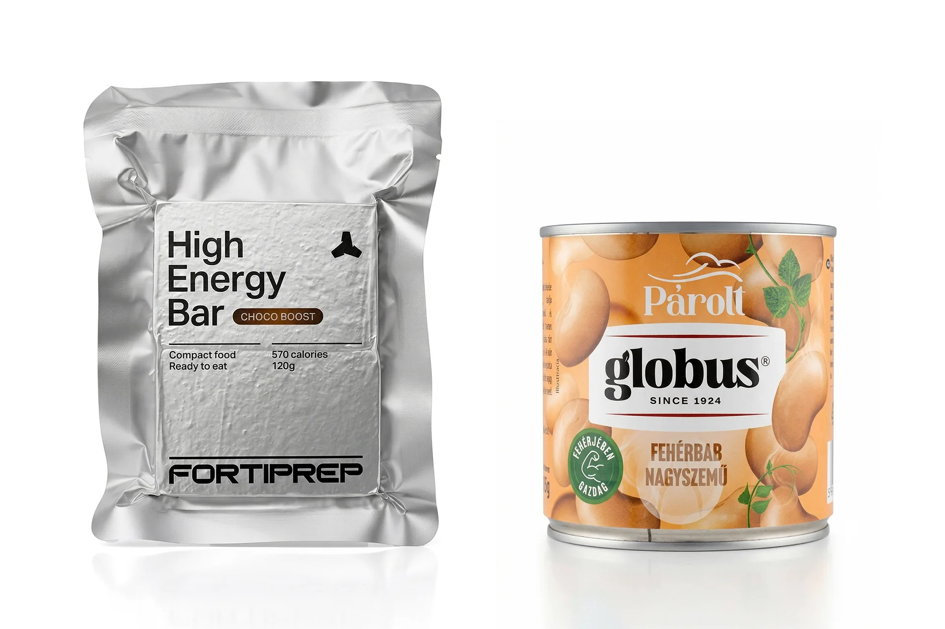 Alimente de urgență îmbogățite vs. conserve clasice